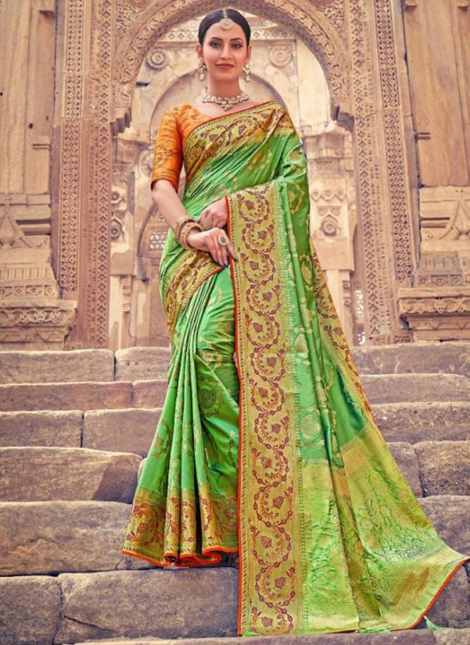 Prerana Festive Wear Semi Silk Wholesale Saree Collection
